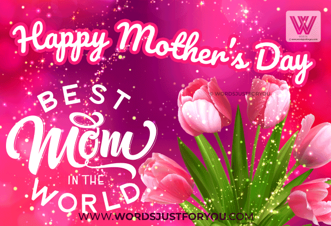Unique Glitter Happy Mother's Day Gif - Happy Mothers Day Gif