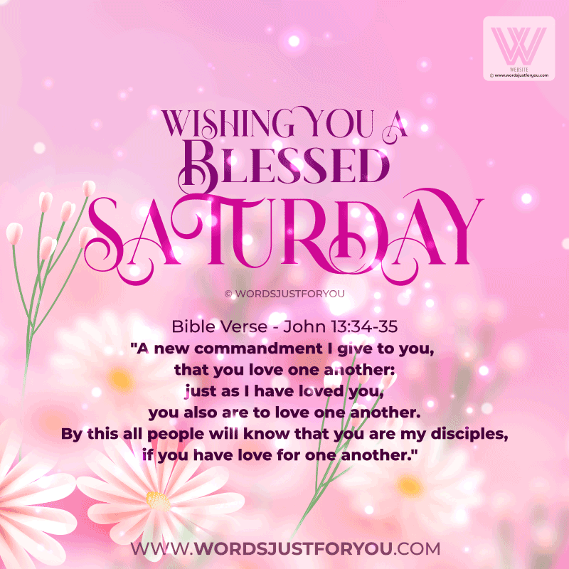 Wishing You A Blessed Saturday Gif - Saturday Blessings