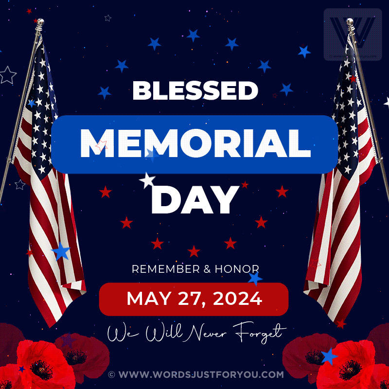 Blessed Memorial Day GIF » Original Creative