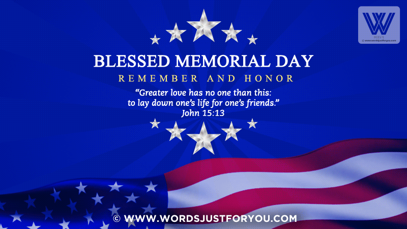 Blessed Memorial Day Gif