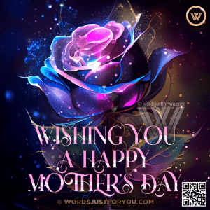 Glowing Rose Happy Mothers Day Gif 2023 Wishes Free Download