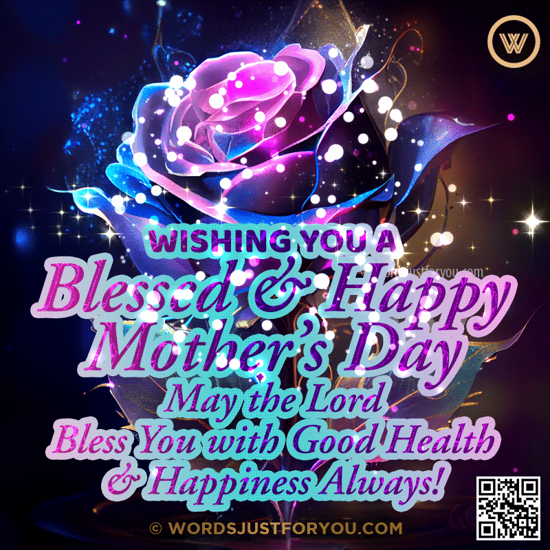Happy Mothers Day Blessings Gif - Happy Mothers Day Religious Gif
