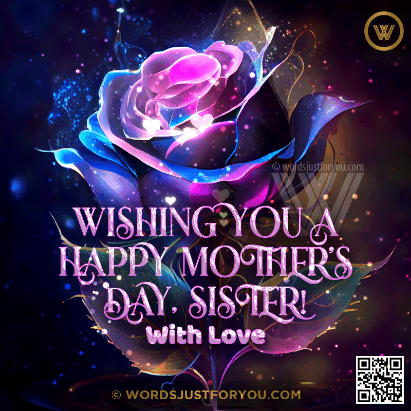 Happy Mothers Day Sister Gif - Happy Mothers Day Wishes For Sister