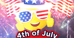 4th of july emoji captions