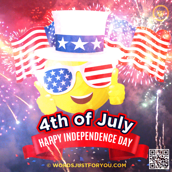 Happy 4Th Of July Emoji Gif