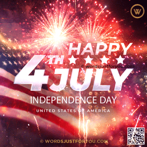 Fireworks Happy 4Th Of July Greetings Gif