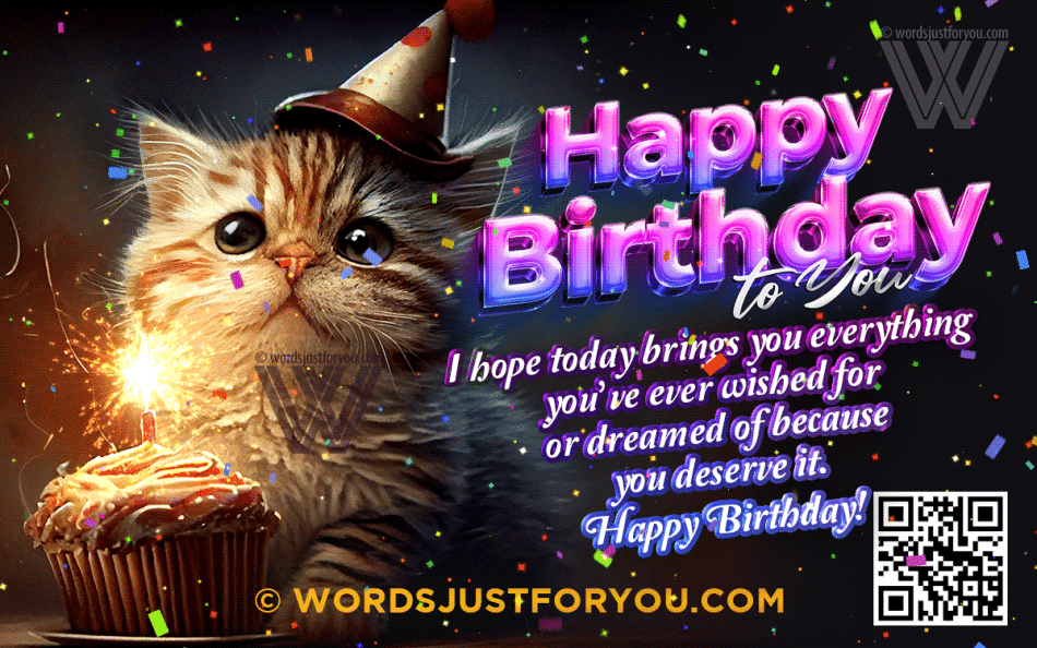 Cute Happy Birthday Gif