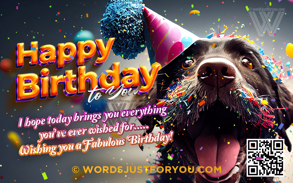 Cute Happy Birthday Gif 1