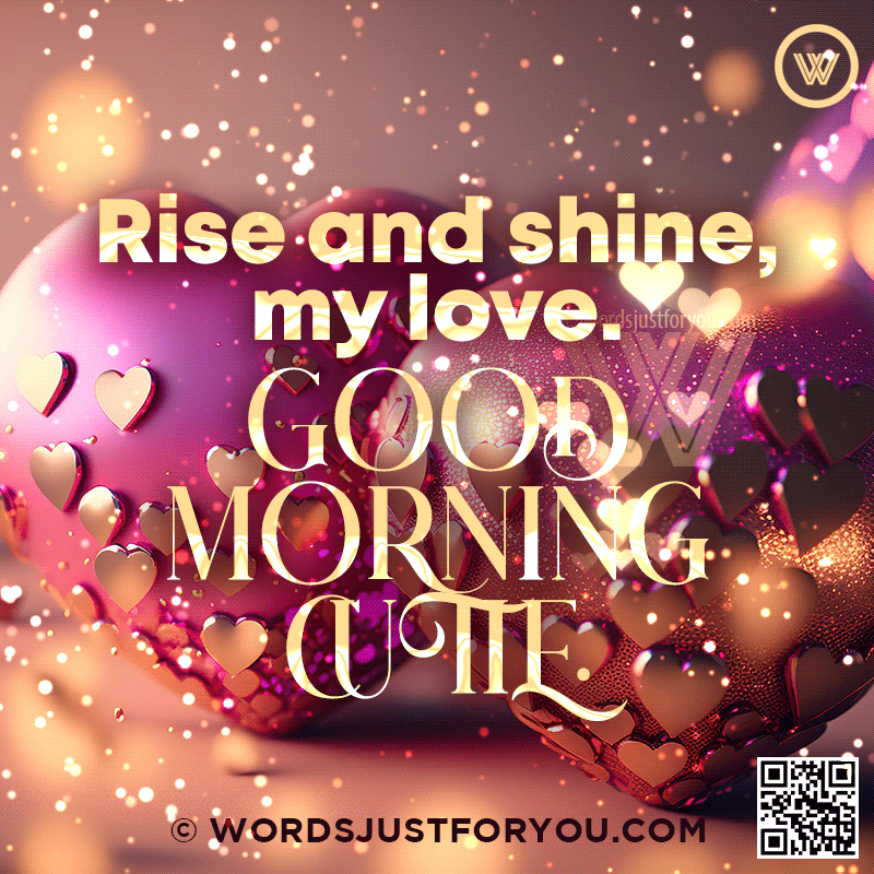 Good Morning Cutie Gif - Good Morning Gif For Her