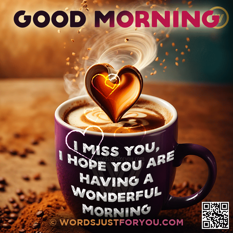 Good Morning My Love I Miss You Gif - Good Morning Gif For Her