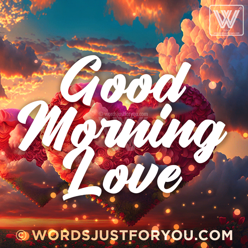 Good Morning Love Gif - Good Mornng Gif