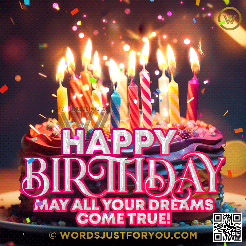 Happy Birthday Gif Cake - Happy Birthday Gif - Animated Happy Birthday Gif