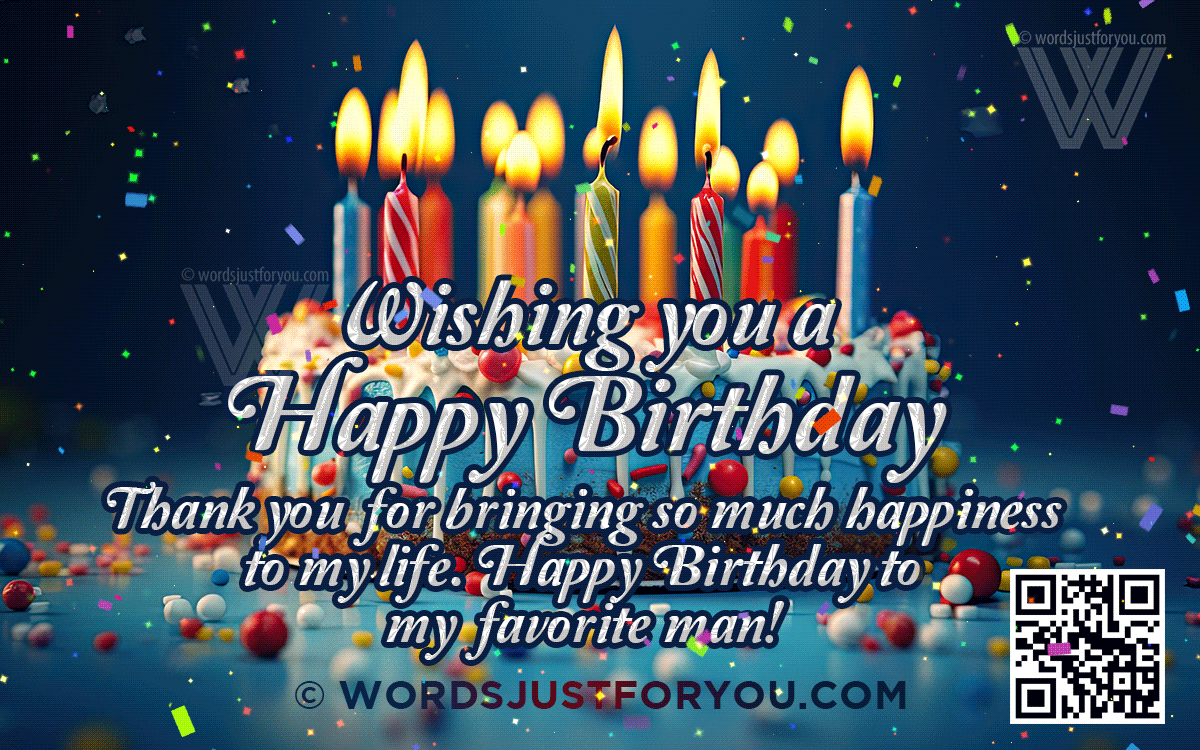 Happy Birthday Gif For Him