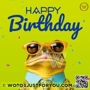 Amazing Dancing Frog Happy Birthday Images Funny Gif - Funny Happy Birthday Gif
