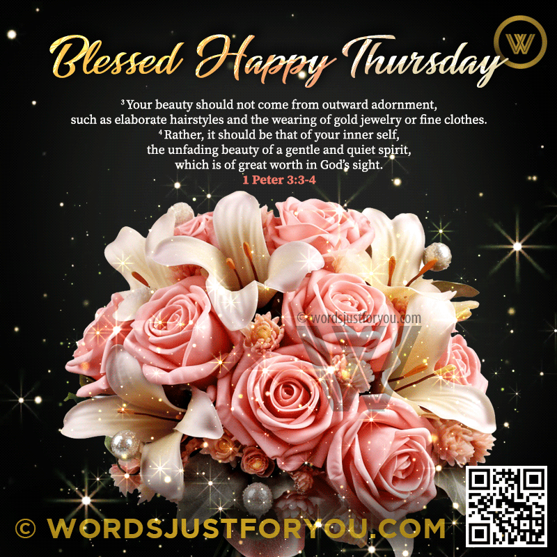 Blessed Thursday Gif With Bible Verse - Blessed Thursday Gif