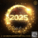 Gold Happy 2025 New Year Animated GIF