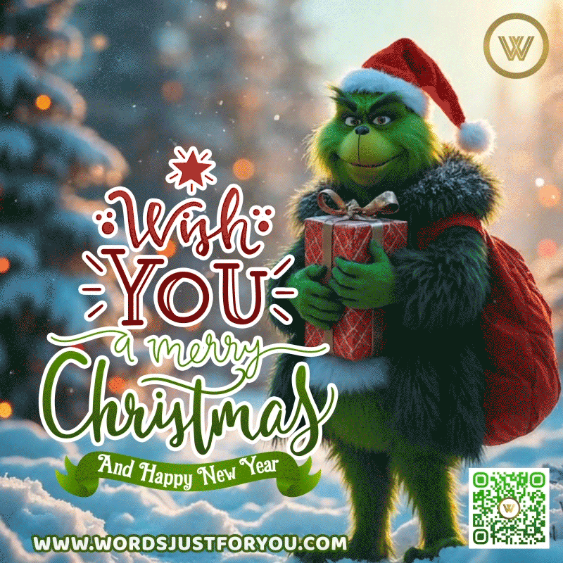 Grinch Merry Christmas GIF 1