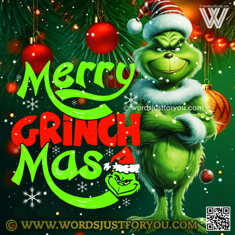 Merry Grinchmas Gif » Original Creative Animated GIFs