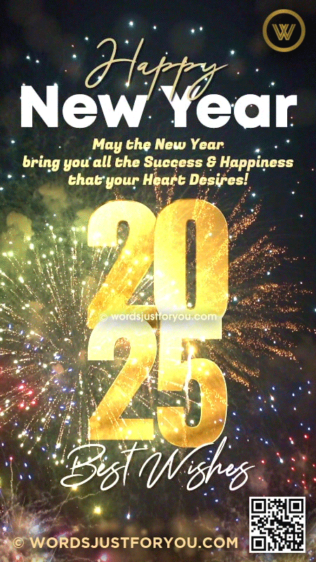 New Year 2025 GIF - Happy New Year 2025 Gif - Happy New Year Wishes Gif