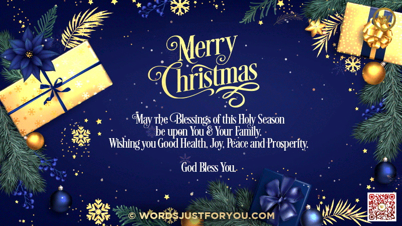 Merry Christmas Religious Greetings GIFs 2