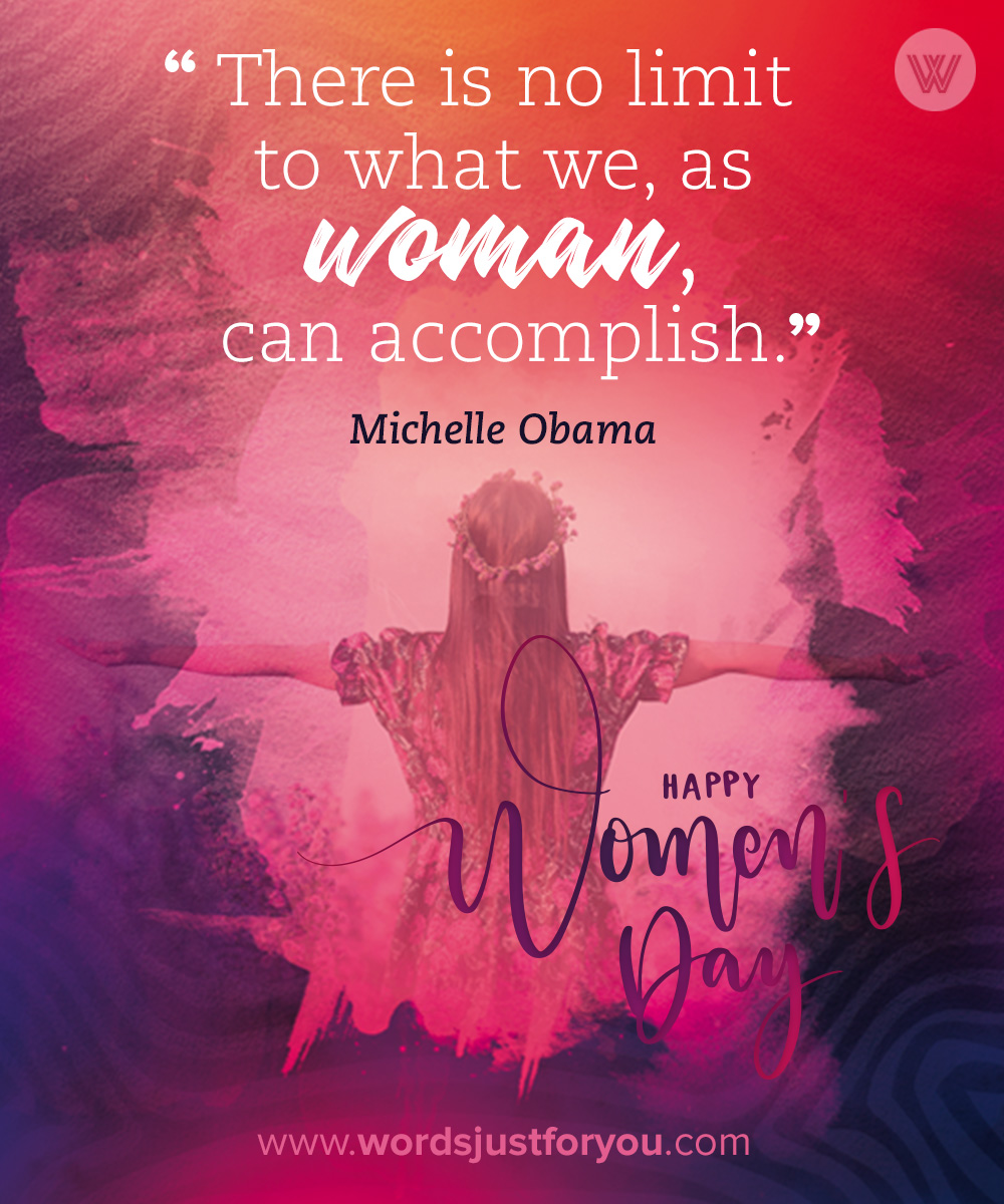 Happy Womens Day Quote 17 - International Women's Day - 8 March