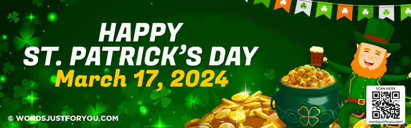Happy Saint Patrick's Day, March 17, 2024 - Happy Saint Patrick's Day Gif