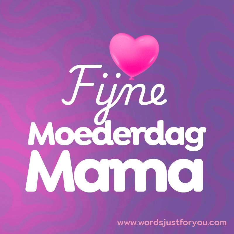 Fijne Moederdag Mama GIF