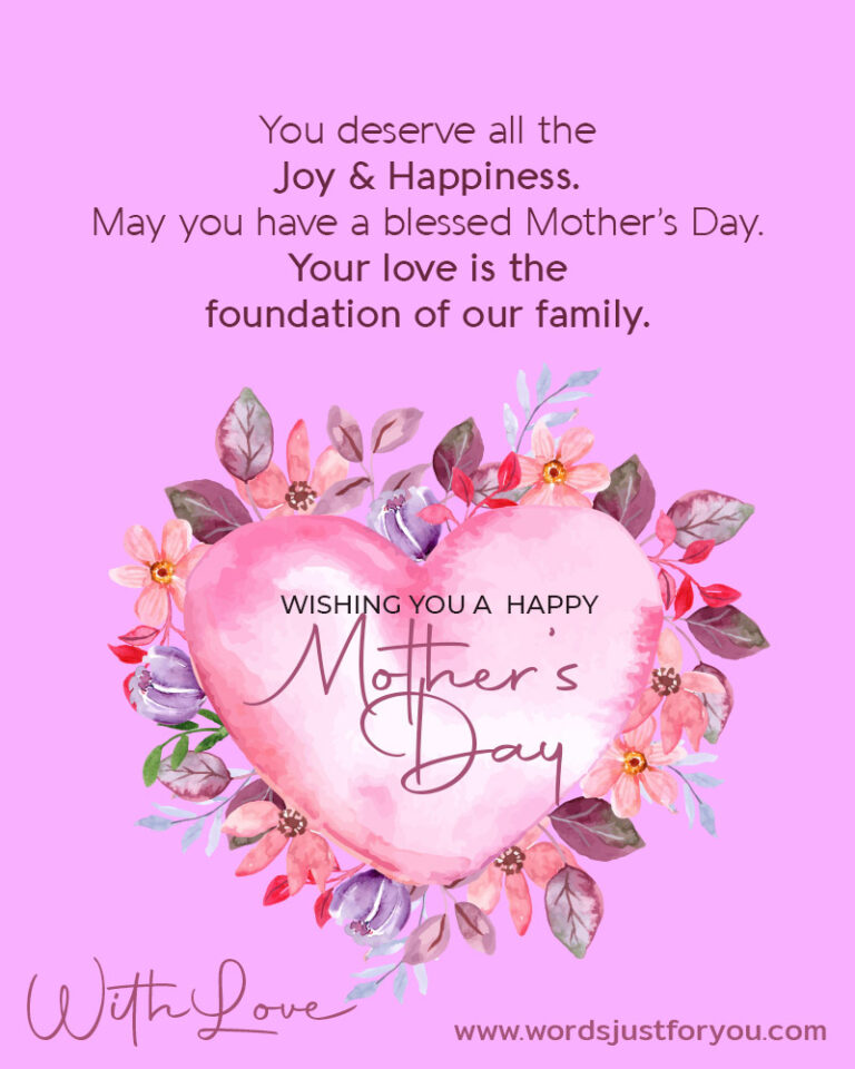 Happy Mothers Day Blessings » WordsJustforYou.com - Original Creative ...