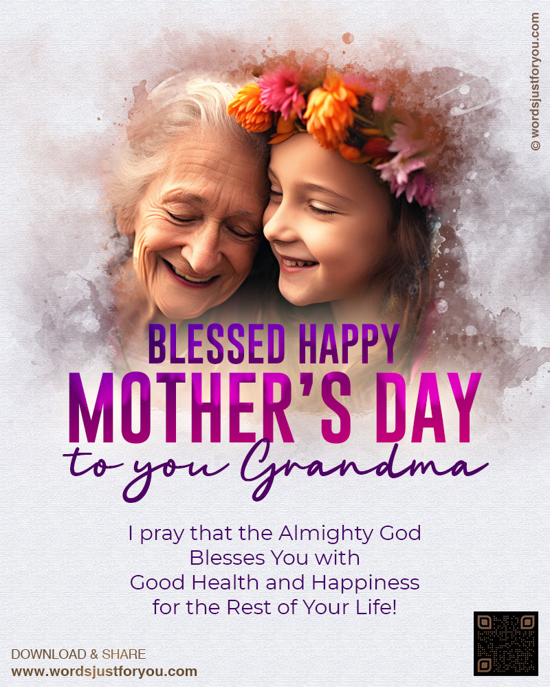 Religious Happy Mothers Day Image for GrandMa - Happy Mothers Day Grandma Image