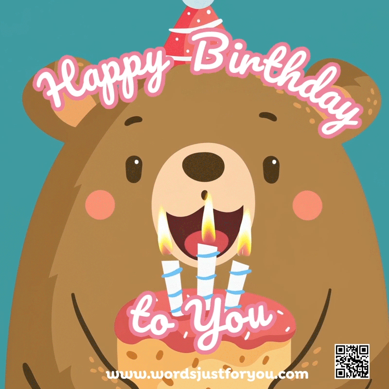 Cute Happy Birthday Gif Free, Happy Birthday GIF, cute birthday gif, happy birthday gif for kids, birthday wish for children