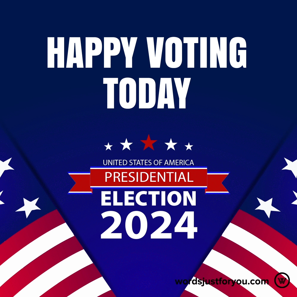 2024 Presidential Election - Happy Voting GIF