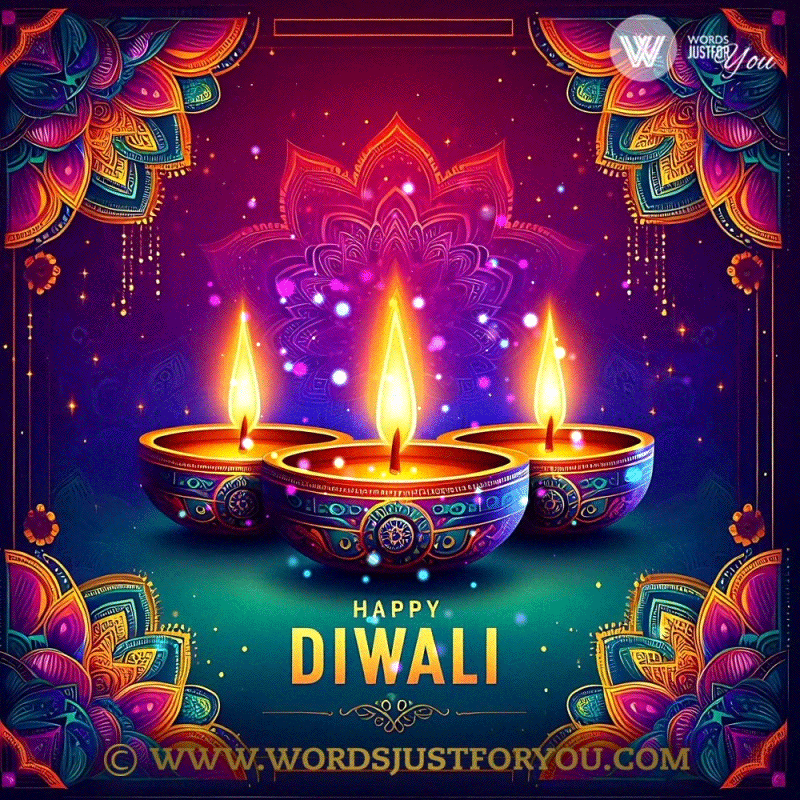 Colorful Happy Diwali GIF - Happy Diwali - Diwali GIF
