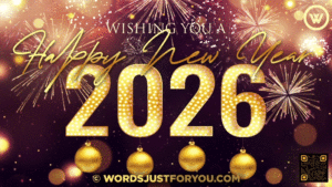 Fireworks Happy New Year 2026 Gif, Happy New Year GIF, Happy New Year 2026 GIF, 2026 GIF