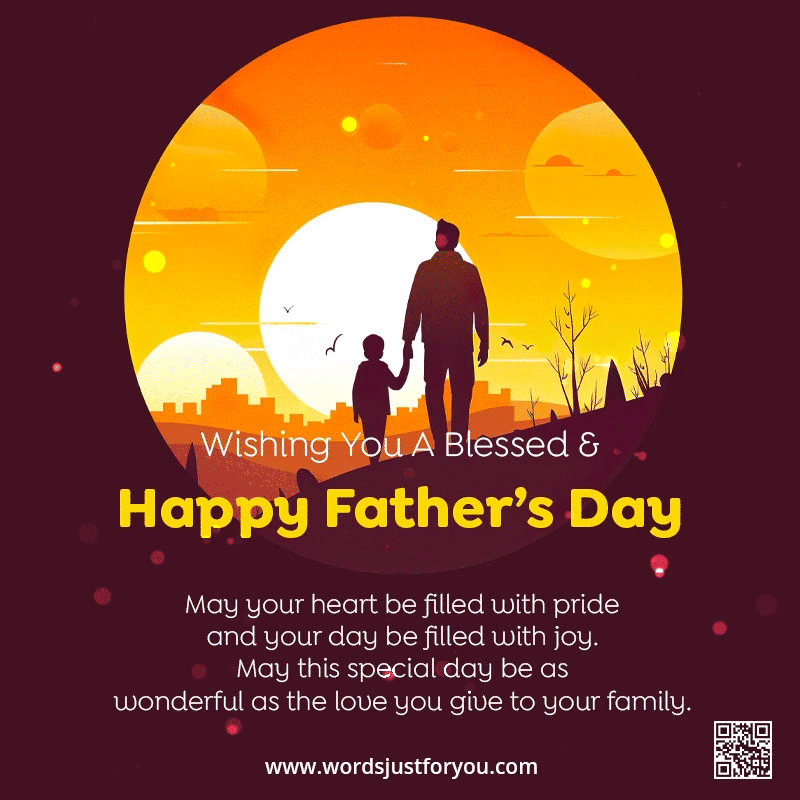 Blessed Father's Day GIF Images