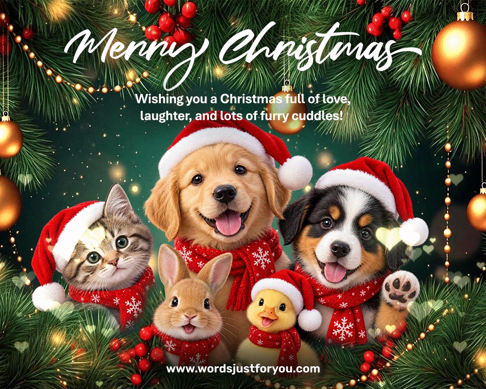 Cute Merry Christmas Gif