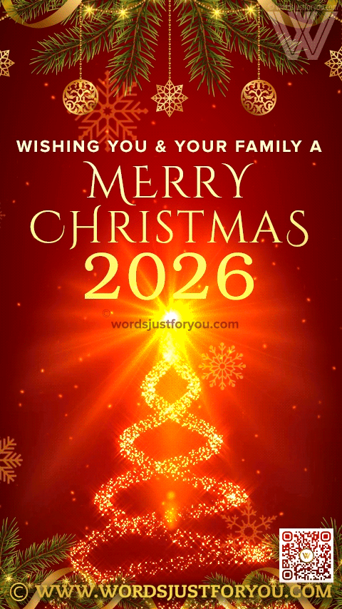 Gold Christmas Tree Animated Merry Christmas Gif 2026, Christmas Gif, Merry Christmas 2026, Merry Christmas Images, Free Merry Christmas Gif, Vertical Merry Christmas Gif