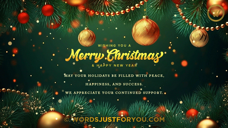 Business Greetings Merry Christmas GIF 2