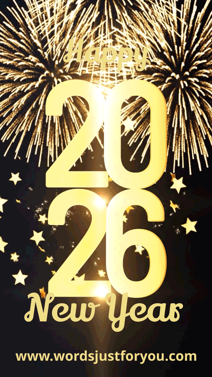 Fireworks Happy New Year 2026 Gif 77705271125 glitter 2026 happy new year gif with fireworks » wordsjustforyou