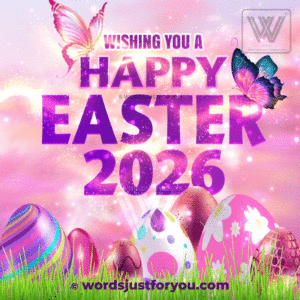 Happy Easter Gif 2026, Happy Easter Gif, Happy Easter Wishes Gif, Happy Easter 2026