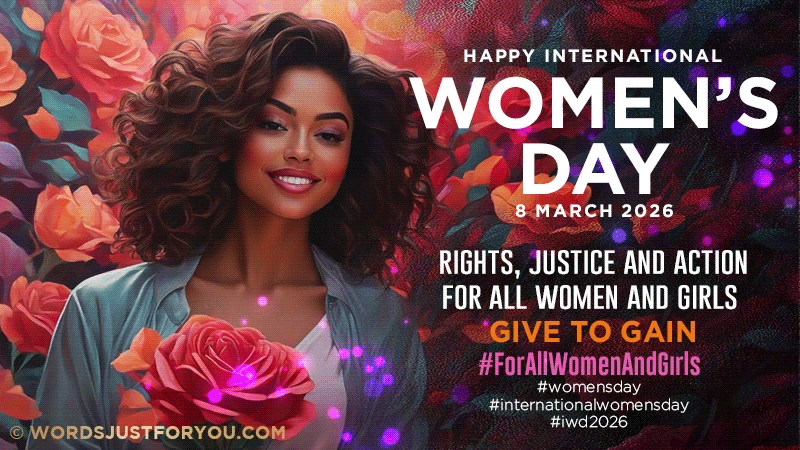 Happy Women's Day Gif 2026