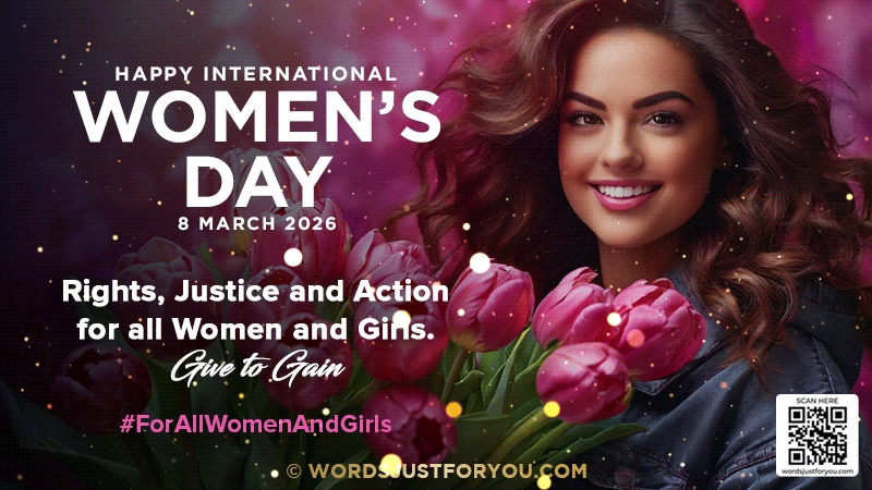 Happy Women's Day Gif 2026