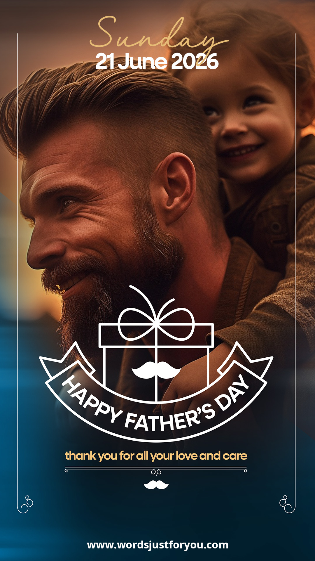 Happy Fathers Day 2026 Instagram Hd Image, Happy Father's Day Image, Fathers Day 2026, Happy Fathers Day 2026 Greetings, Free Happy Father's Day 2026 Image